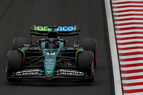 Aston Martin driver Lance Stroll of Canada